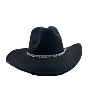Western Express Inc - Black Cowboy Hat